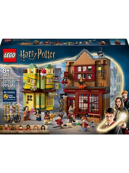 LEGO Harry Potter 76452 Quality Quidditch™ Supplies & Ice Cream Parlour
