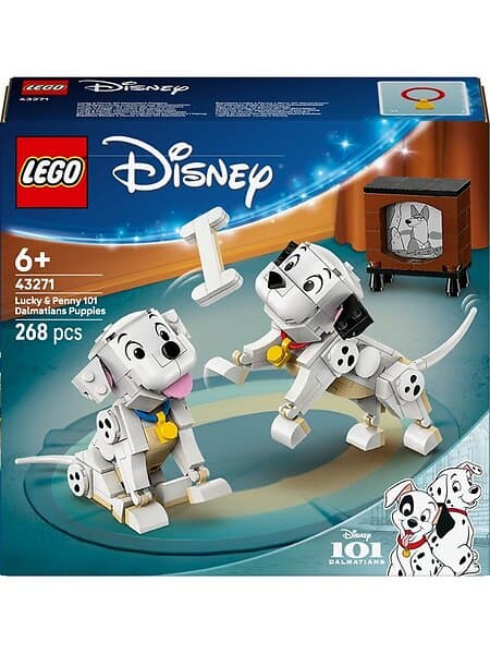 LEGO Disney 43271 Lucky & Penny 101 Dalmatians Puppies
