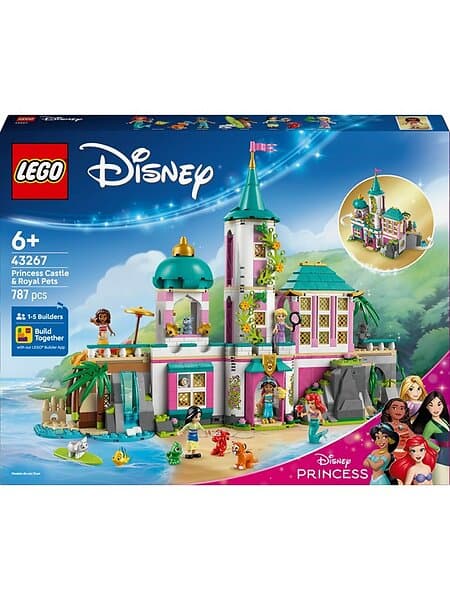 LEGO Disney 43267 Princess Castle & Royal Pets