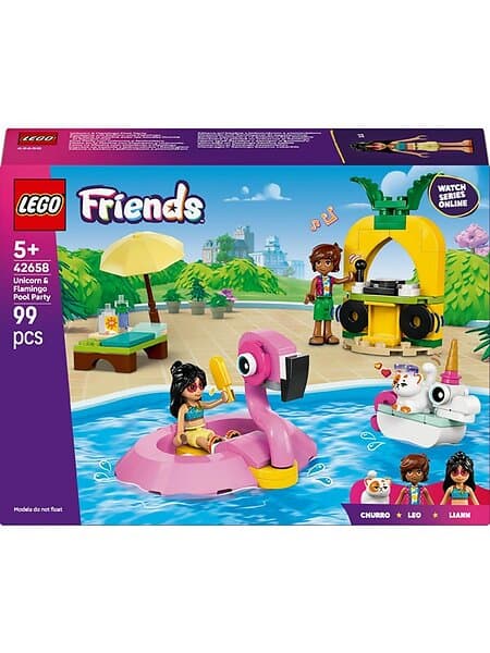 LEGO Disney 42658 Unicorn & Flamingo Pool Party