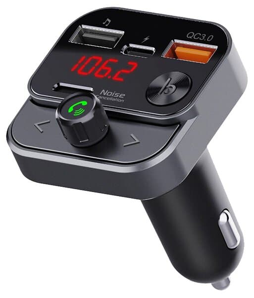 Swissten FM Transmitter 2xUSB-A / USB-C / 30W