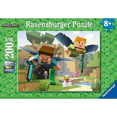 Ravensburger Minecraft Adventures 200 XXL Bitar