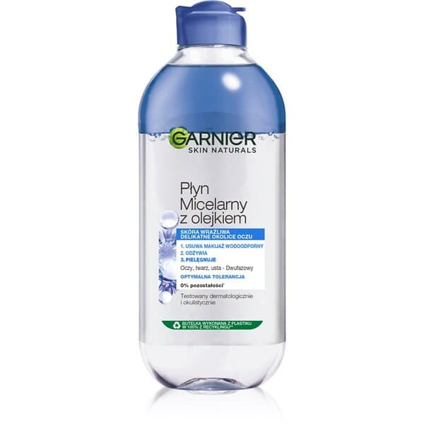 Garnier Skin Naturals nourishing micellar water for very sensitive eyes and contact lens wearers 400ml