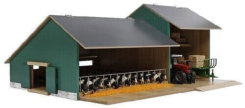 Kids Globe Stable with farmershed 1:32