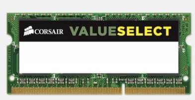 Corsair Value Select SO-DIMM DDR3 1600MHz 4GB (CMSO4GX3M1A1600C11)