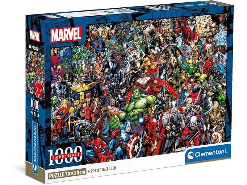 Clementoni Marvel Avengers "Impossible" Challenge Puzzle (1000)