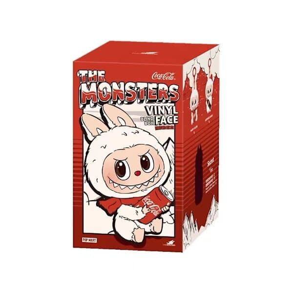 Pop Mart 1 st LABUBU The Monsters Spännande Macaron Plyschdockor Figurleksaker Blind Boxes (Färg Slumpmässig) 1 Enkel förpackning