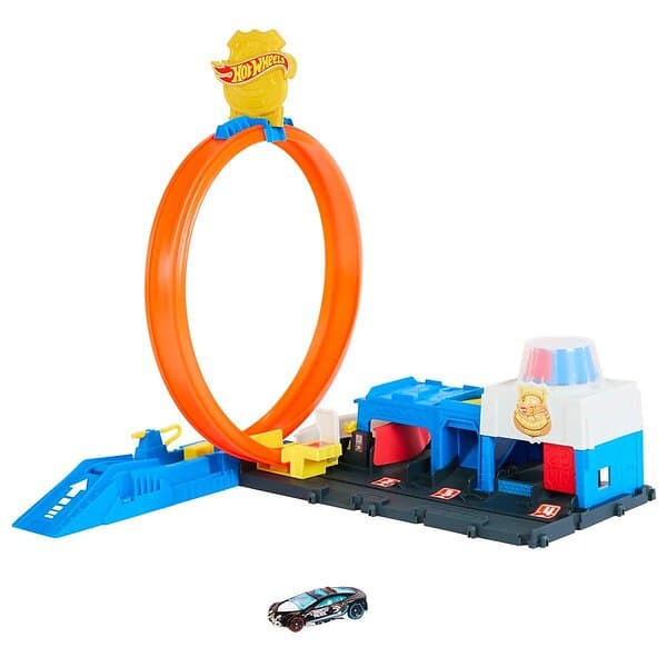 Hot Wheels City Super Police Station JBM71