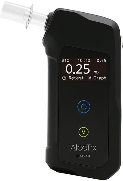 AlcoTrx FCA 40 Inkl. 5 kalibreringar till halva priset.