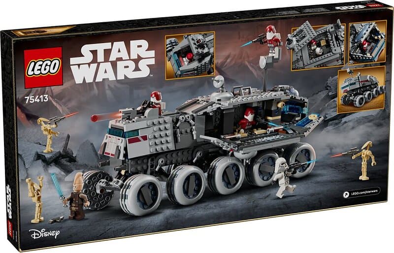 LEGO Star Wars 75413 Republic Juggernaut
