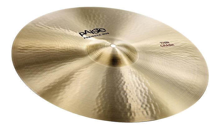 Paiste Formula 602 Paperthin Crash 16"