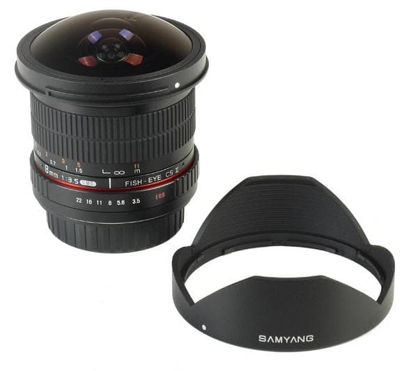 Samyang MF 8/3,5 Fisheye CS II for Canon