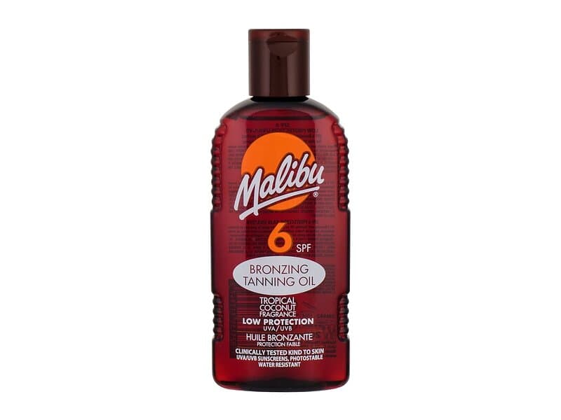 Malibu Sun Bronzing Tanning Oil SPF6 200ml