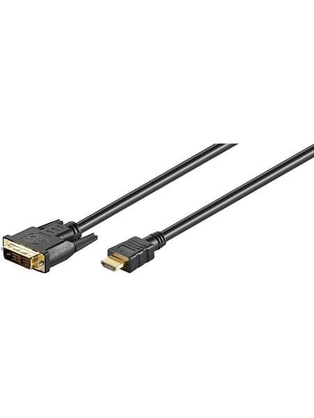 Goobay Gold HDMI - DVI-D Single Link 1m