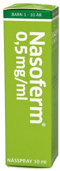 Nasoferm Nässpray 0,5mg/ml 10ml