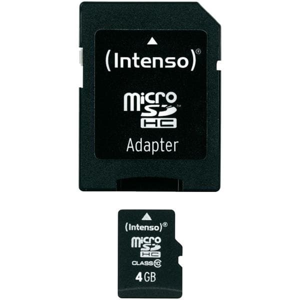 Intenso microSDHC Class 10 4GB