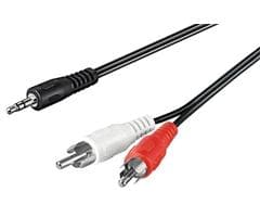 Goobay 3.5mm - 2RCA 3m