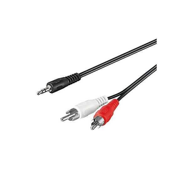 Goobay 3.5mm - 2RCA 5m