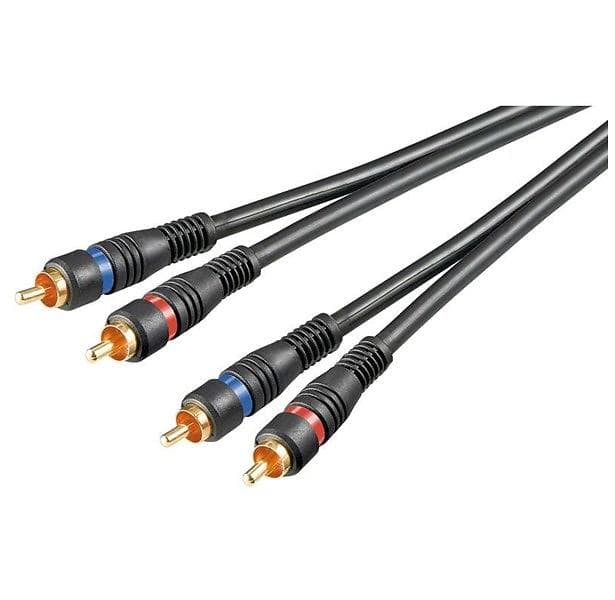 Goobay Gold 2RCA - 2RCA 2m