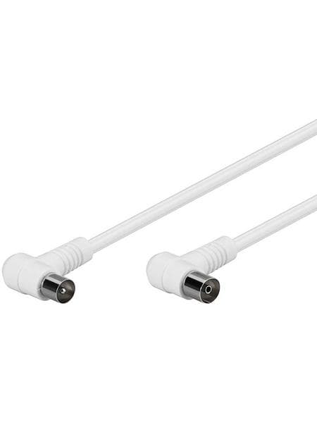 Goobay Antenna 9.5mm (angled) - 9.5mm M-F (angled) 2,5m