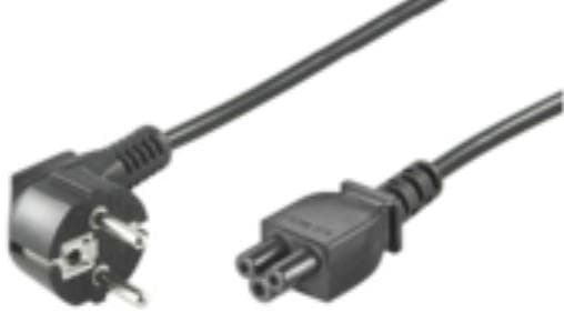 MicroConnect CEE 7/7 (angled) - IEC C5 5m