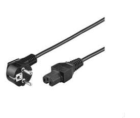 MicroConnect CEE 7/7 (angled) - IEC C15 2m
