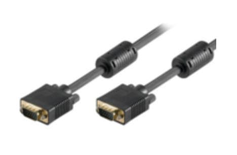 MicroConnect Ferrite VGA - VGA (SVGA) 2m