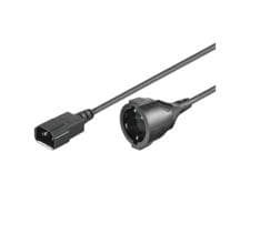 MicroConnect IEC C14 - CEE 7/4 M-F 1,5m