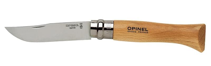 Opinel Stainless Steel N°8 Beech