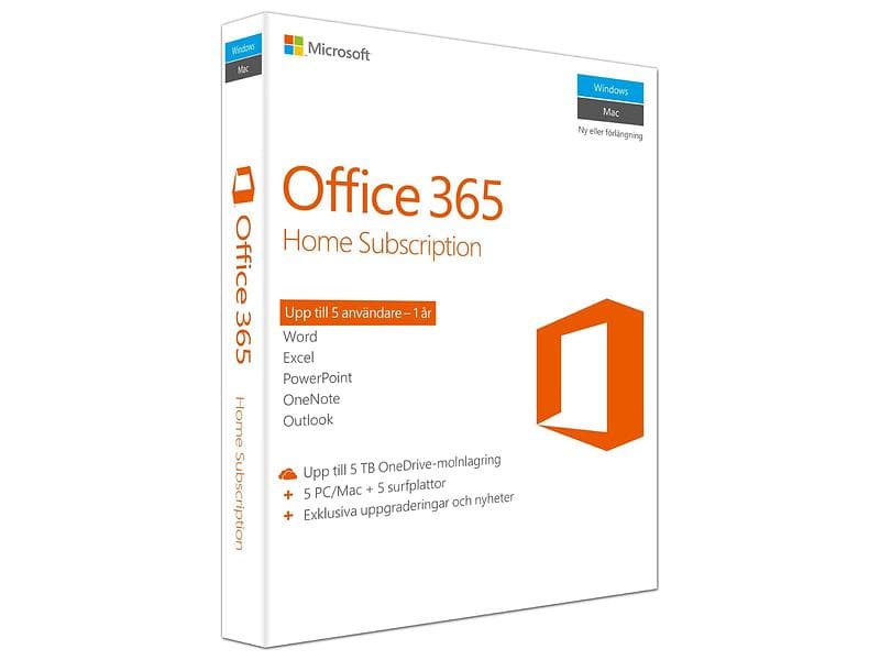 Microsoft Office 365 Home Sve