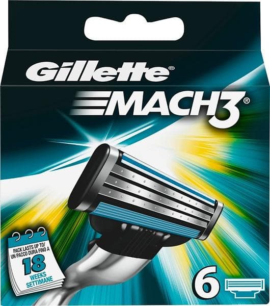 Gillette Mach3 6-pack