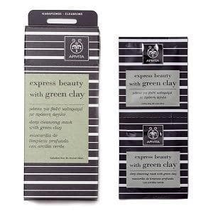 Apivita Express Beauty With Green Clay Masks 2x8ml