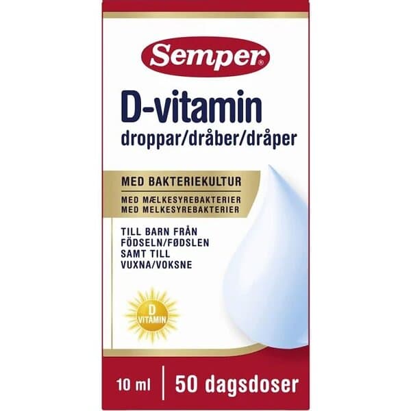 Semper D-vitamin Droppar 10ml