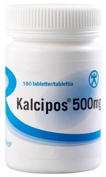 Kalcipos 500mg 180 Tabletter