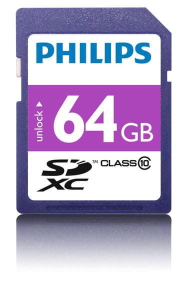 Philips SDXC Class 10 64GB