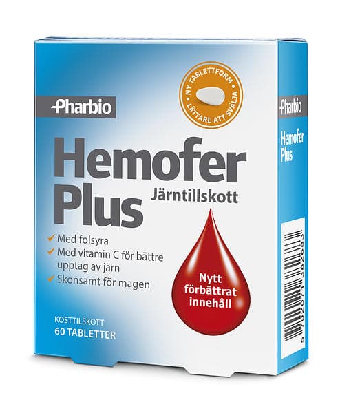 Hemofer Plus 100 Tabletter