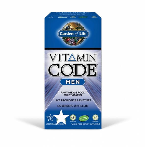 Garden of Life Vitamin Code Men 120 Kapslar