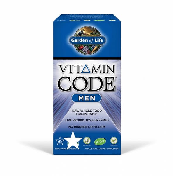 Garden of Life Vitamin Code Men 120 Kapslar