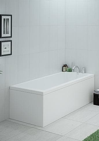 Nordhem Saltholmen 160x80 Förstärkt (Vit)