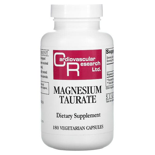 Cardiovascular Research Magnesium Taurate 180 Kapslar