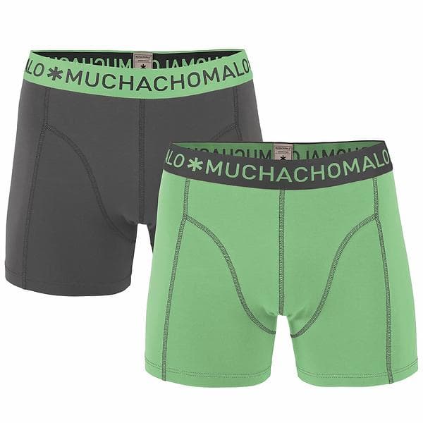 Muchachomalo Solid Boxer 2-Pack