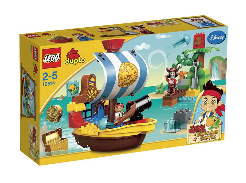 LEGO Duplo 10514 Jakes Piratskepp Skutan