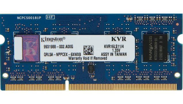 Kingston ValueRAM SO-DIMM DDR3L 1600MHz 4GB (KVR16LS11/4)