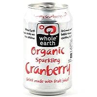 Whole Earth Organic Sparkling Burk 0,33l