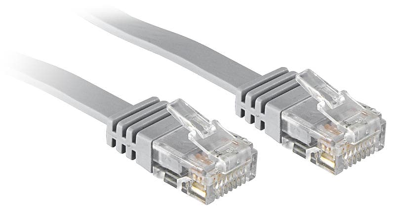 Lindy Flat UTP Cat6 RJ45 - RJ45 10m