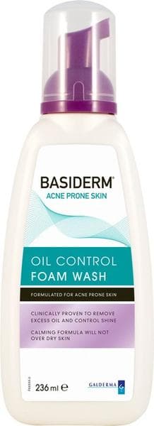 Galderma Basiderm Oil Control Foam Wash 236ml