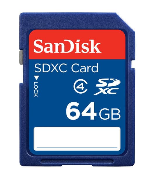 SanDisk SDXC Class 4 64GB