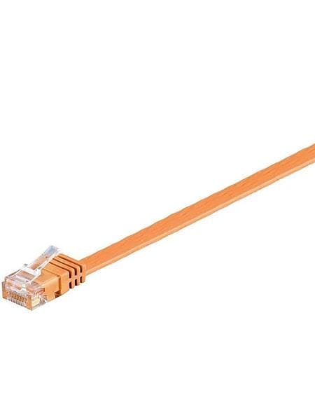 Goobay Flat U/UTP Cat6 RJ45 - RJ45 20m