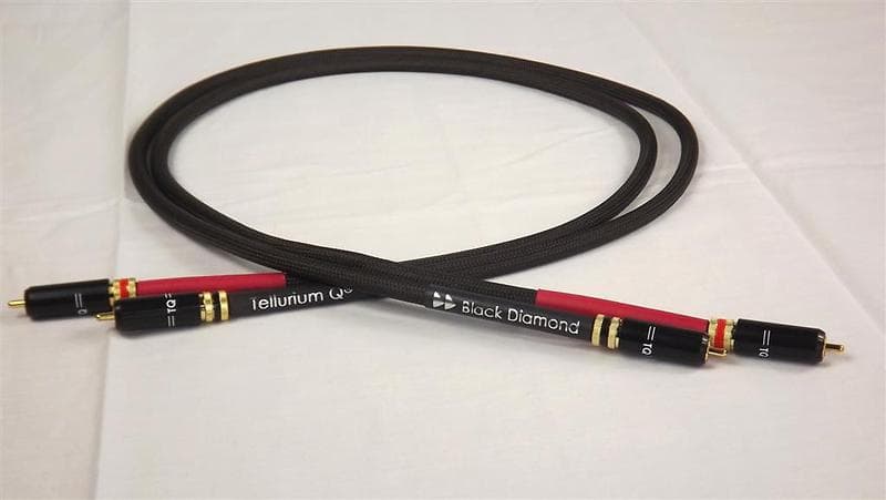 Tellurium Q Black Diamond 2RCA - 2RCA 1m