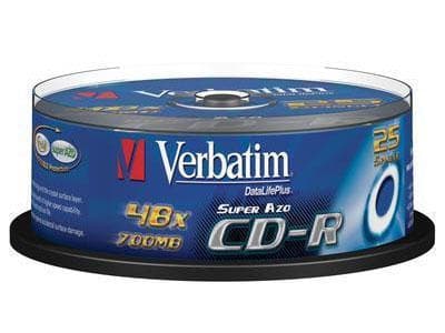 Verbatim CD-R 700MB 52x 25-pack Spindel